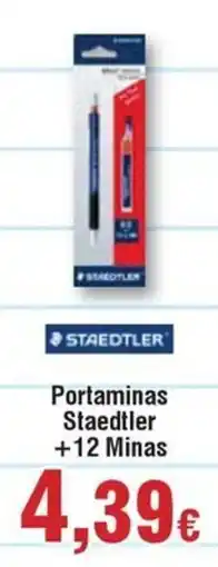 Hiper FROIZ STAEDTLER Portaminas Staedtler +12 Minas oferta