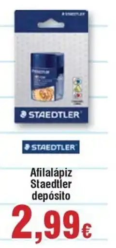 Hiper FROIZ STAEDTLER Afilalápiz depósito oferta