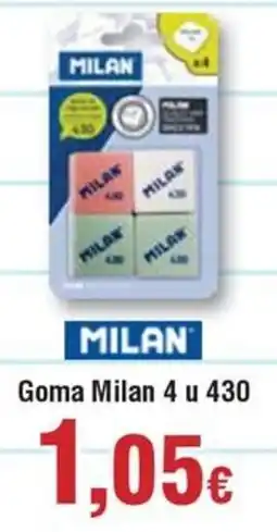 Hiper FROIZ MILAN Goma 4 u 430 oferta