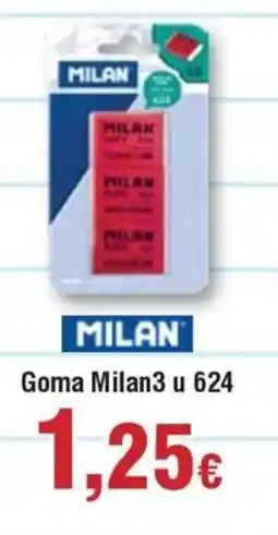 Hiper FROIZ MILAN Goma 3 u 624 oferta