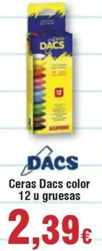 Hiper FROIZ DACS Ceras color 12 u gruesas oferta
