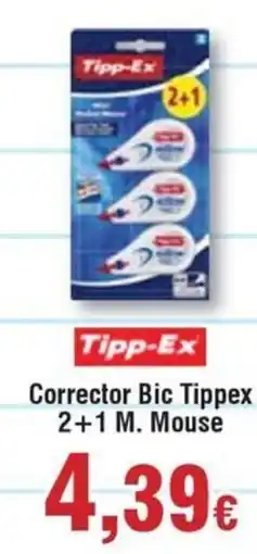 Hiper FROIZ TIPP-EX Corrector Bic 2+1 M. Mouse oferta