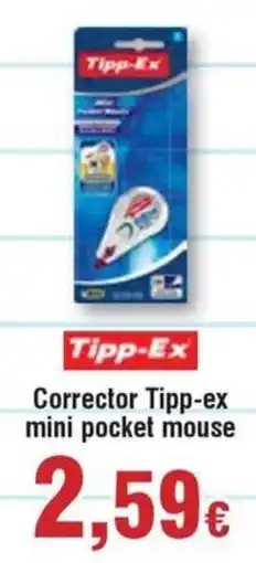 Hiper FROIZ TIPP-EX Corrector mini pocket mouse oferta