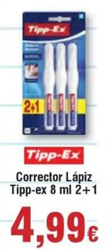 Hiper FROIZ TIPP-EX Corrector Lápiz 2+1 oferta