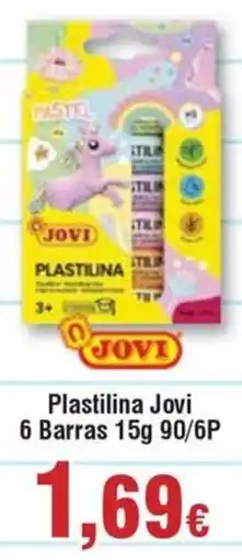 Hiper FROIZ JOVI Plastilina 6 Barras 15g 90/6P oferta