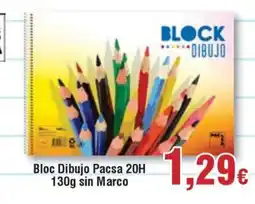 Hiper FROIZ Bloc Dibujo Pacsa 20H sin Marco oferta