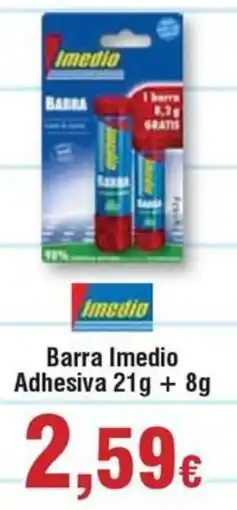 Hiper FROIZ IMEDIO Barra Adhesiva oferta