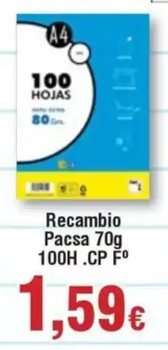 Hiper FROIZ Recambio Pacsa 100H.CP Fº oferta