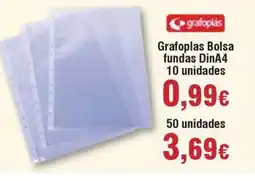 Hiper FROIZ Grafoplas Bolsa fundas DinA4 oferta