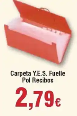 Hiper FROIZ Carpeta Y.E.S. Fuelle Pol Recibos oferta