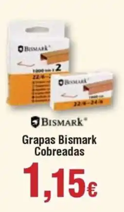 Hiper FROIZ BISMARK Grapas Cobreadas oferta