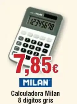 Hiper FROIZ MILAN Calculadora 8 dígitos gris oferta