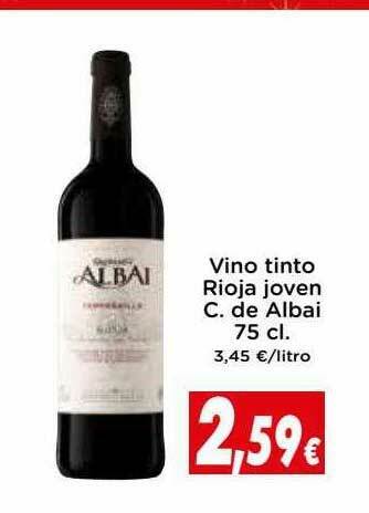 Proxi Vino Tinto Rioja Joven C. De Albai oferta