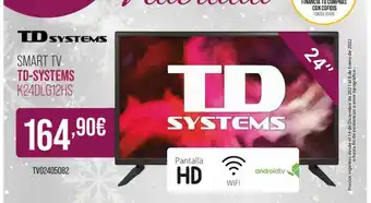 MR Micro Td Systems Smart Tv Td-systems K24dlg12hs oferta