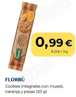 Sangüi Florbu - cookies integrales con muesli oferta