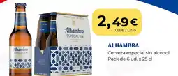 Sangüi Alhambra - cerveza especial sin alcohol oferta
