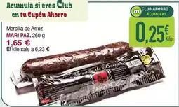 Masymas Morcilla de arroz oferta