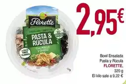 Masymas Florette - ensalada pasta y rucula oferta