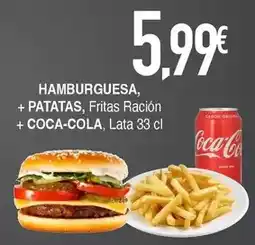 Masymas Coca-cola - hamburguesa oferta
