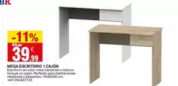 Bricoking Mesa escritorio 1 cajon oferta