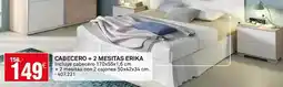 Bricoking Cabecero + 2 mesitas erika oferta