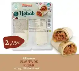 Maskom Supermercados Rikisssimo - flauta de kebab oferta