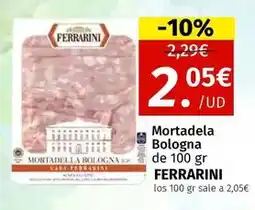 Maskom Supermercados Ferrarini - mortadela bologna oferta