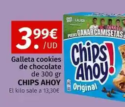Maskom Supermercados Chips ahoy! - galleta cookies de chocolate oferta