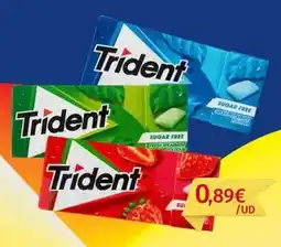 Maskom Supermercados Trident - sugar free oferta