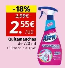 Maskom Supermercados Asevi - quitamanchas oferta