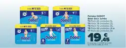 Carrefour DODOT Pañales Bebé Seco Jumbo oferta