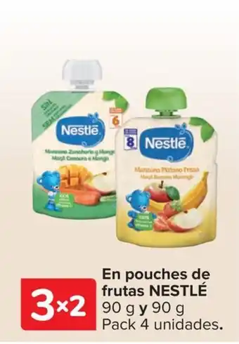Carrefour NESTLÉ En pouches de frutas oferta