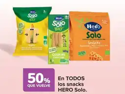 Carrefour HERO En todos los snacks solo oferta