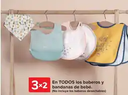 Carrefour En todos los baberos y bandanas de bebé. oferta