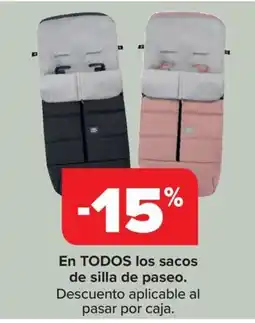 Carrefour En todos los sacos de silla de paseo oferta