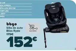 Carrefour Silla de auto Bliss Ryde oferta
