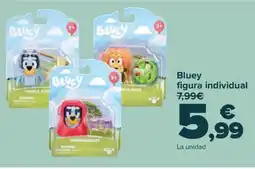Carrefour Bluey figura individual oferta