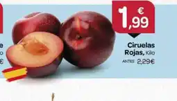 Supermercados El Jamón Ciruelas Rojas oferta