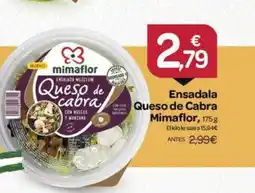 Supermercados El Jamón MIMAFLOR Ensadala Queso de Cabra oferta