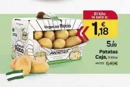 Supermercados El Jamón Patatas Caja oferta