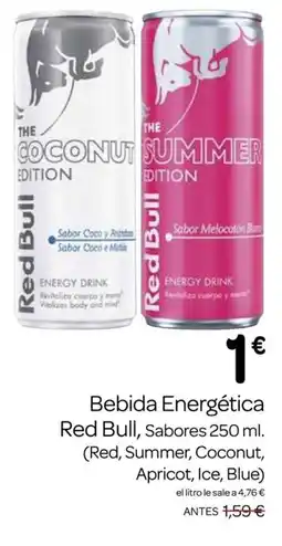 Supermercados El Jamón RED BULL Bebida Energética oferta