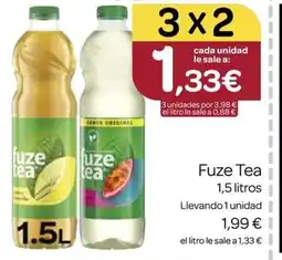 Supermercados El Jamón FUZE TEA oferta