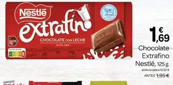 Supermercados El Jamón NESTLÉ Chocolate Extrafino oferta