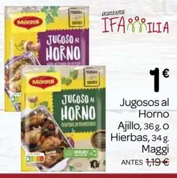 Supermercados El Jamón MAGGI Jugosos al Horno Ajillo o Hierbas oferta
