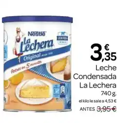 Supermercados El Jamón LA LECHERA Lechera Condensada oferta
