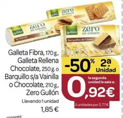 Supermercados El Jamón Galleta Fibra Galleta Rellena Chocolate oferta