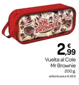 Supermercados El Jamón MR BROWNIE Vuelta al Cole oferta