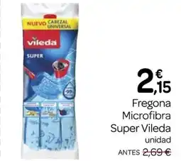 Supermercados El Jamón VILEDA Fregona Microfibra Super oferta