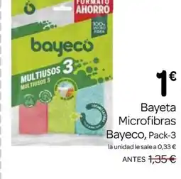 Supermercados El Jamón BAYECO Bayeta Microfibras oferta