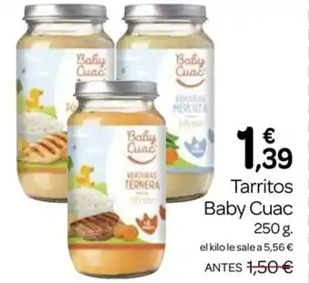 Supermercados El Jamón BABY CUAC Tarritos oferta